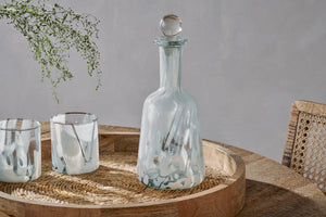 Nkuku Lohara Decanter  - White