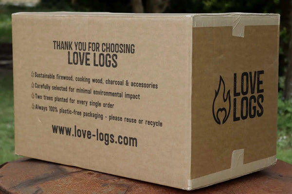 Love Logs Sustainable British Charcoal