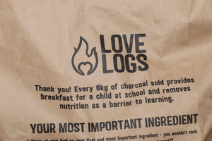 Love Logs Sustainable British Charcoal