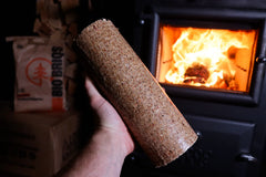 Love Logs Bio Briqs British Sawdust Heat Logs