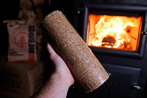 Love Logs Bio Briqs British Sawdust Heat Logs
