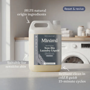 Miniml Fresh Linen Non-Bio Laundry Liquid - Home Refill