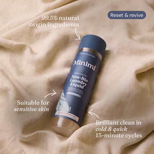 Miniml Fresh Linen Non-Bio Laundry Liquid - Home Refill