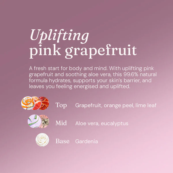 Miniml Bodywash + Bubble Bath Pink Grapefruit + Aloe Vera - Refill at Home