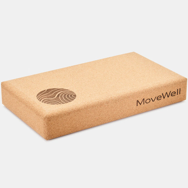 Movewell 100% Portuguese Cork Exercise Block
