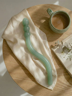 The Natural Love Company Tansy Ophidian Glass Dildo