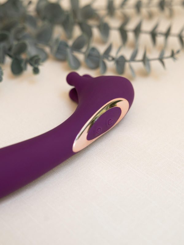 The Natural Love Company Laurel Dual Ended Clitoris Vibrator