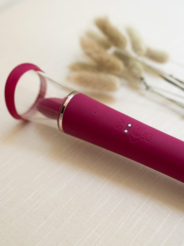 The Natural Love Company Mallow Clitoral Sucker & Dildo
