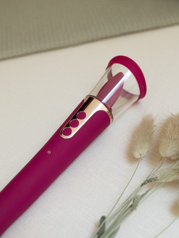 The Natural Love Company Mallow Clitoral Sucker & Dildo