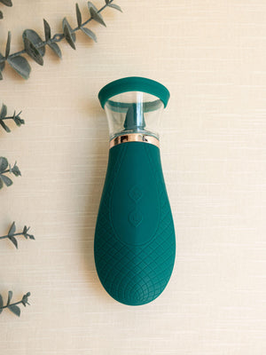 The Natural Love Company Verbena Clitoral Sucker Vibrator