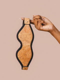 The Natural Love Company Camellia Sustainable Bondage - Cork Blindfold