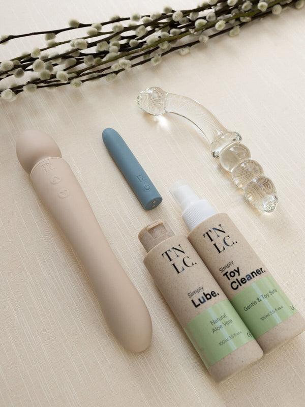 The Natural Love Company Beginners Sustainable Sex Toy Bundle