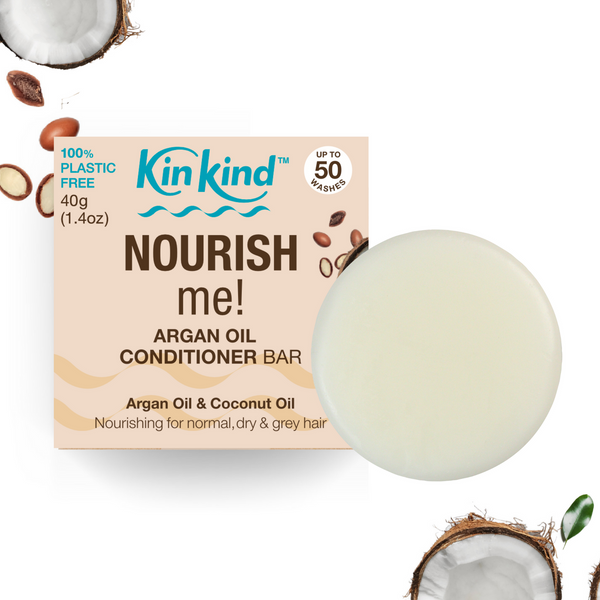 KinKind Nourish Me Conditioner Bar 50g - for Dry & Normal Hair