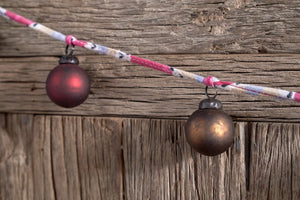 Nkuku Recycled Glass Oko Bauble Garland