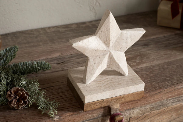Nkuku Malaati Christmas Stocking Star Holder