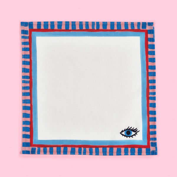 Eleanor Bowmer 100% Cotton Napkins - x4 Pack