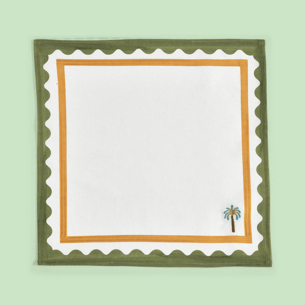 Eleanor Bowmer 100% Cotton Napkins - x4 Pack