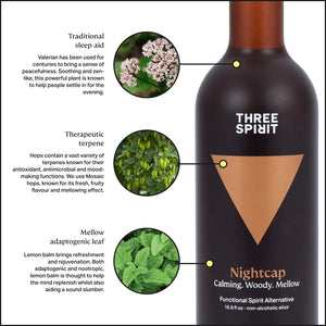 Three Spirit Non-Alcoholic Spirit - Nightcap