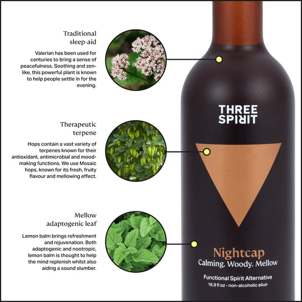 Three Spirit Non-Alcoholic Spirit - Nightcap