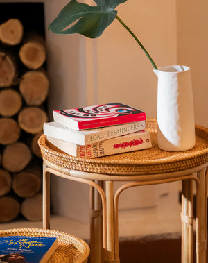 Bam & Bloom Rattan Side Table - Hoxton
