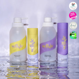 Selkie Refillable Shampoo & Conditioner Starter Kit