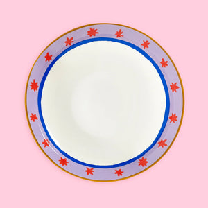 Eleanor Bowmer Red Stars Pasta Bowl
