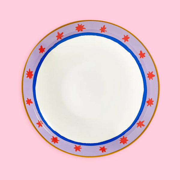 Eleanor Bowmer Red Stars Pasta Bowl