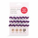 KooShoo Plastic Free Hair Ties - Crochet