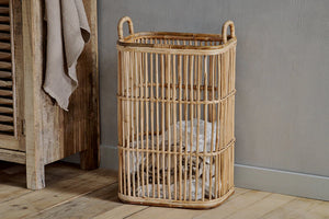 Nkuku Rammi Rattan Laundry Basket