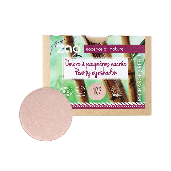 Zao Bright Pearly Eyeshadow - Refilll