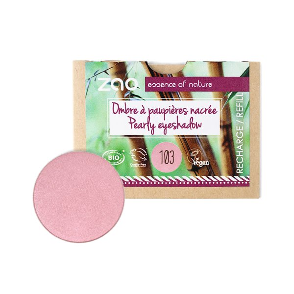 Zao Bright Pearly Eyeshadow - Refilll