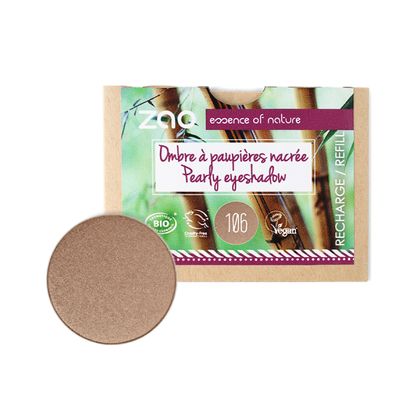 Zao Bright Pearly Eyeshadow - Refilll