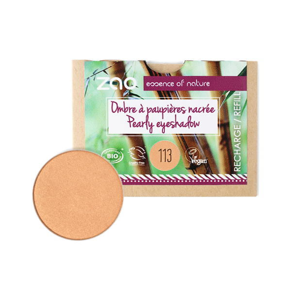 Zao Bright Pearly Eyeshadow - Refilll