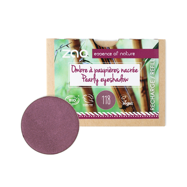 Zao Dark Pearly Eyeshadow - Refill