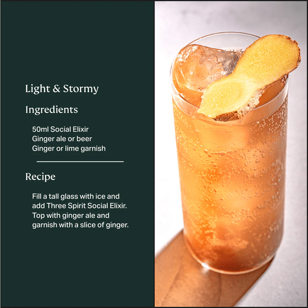 Three Spirit Non-Alcoholic Spirit - Social