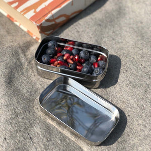 A Slice Of Green Stainless Steel Lunchbox with Mini Container