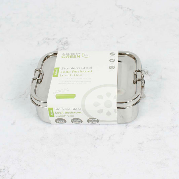 A Slice Of Green Stainless Steel Leak Resistant Lunch Box