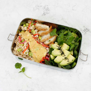 A Slice Of Green Stainless Steel Leak Resistant Lunchbox