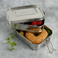 A Slice Of Green Leak Resistant Two Tier Lunchbox Buruni
