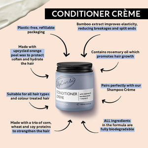 UpCircle Conditioner Creme with Rosemary Oil + Bamboo Extract
