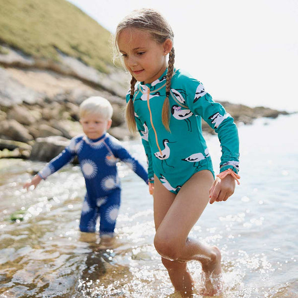 Muddy Puddles Recycled Kids UV Protective Swimsuit