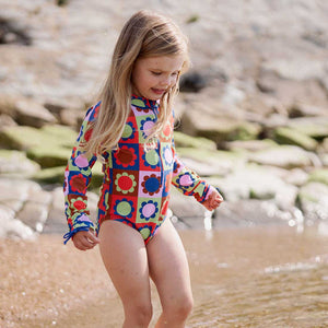 Muddy Puddles Recycled Kids UV Protective Swimsuit