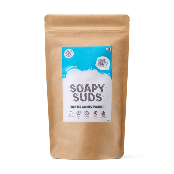 Soapy Suds Non-Bio Laundry Powder Fresh Linen