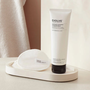 Evolve Beauty Soothing Ceramide Cleansing Milk
