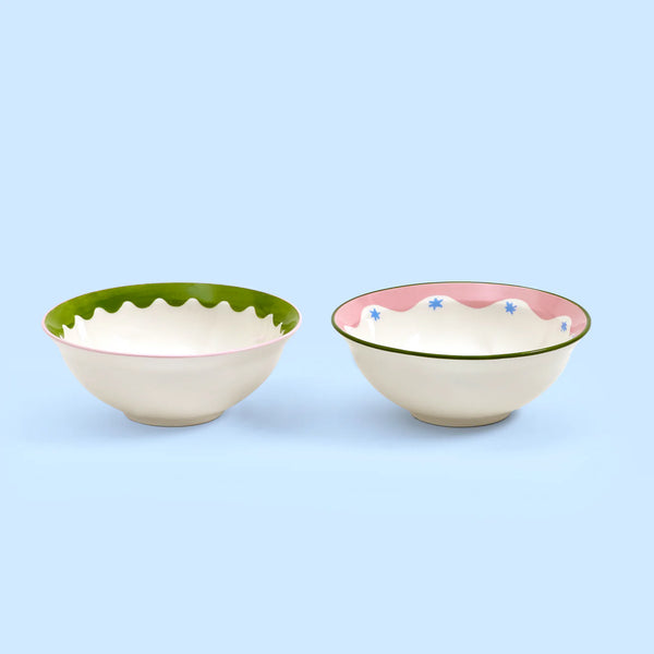 Eleanor Bowmer Sun & Lips Nibble Bowls - x2 Pack