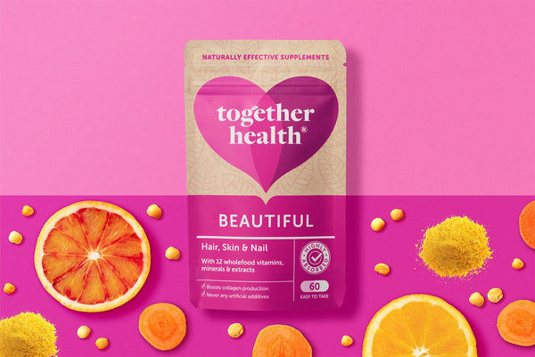 Together Health Hair, Skin & Nails Vegan & Organic Supplement x30 – Compostable Packet