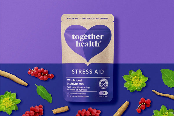 Together Health Stress Aid Vegan & Organic Supplement x30 – Compostable Packet
