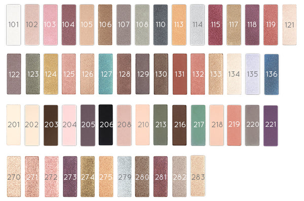 Zao Pearly Eyeshadow - Rectangle Refill