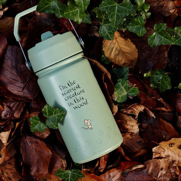 One Green Bottle Stainless Steel Kids Water Bottle 400ml - Gruffalo