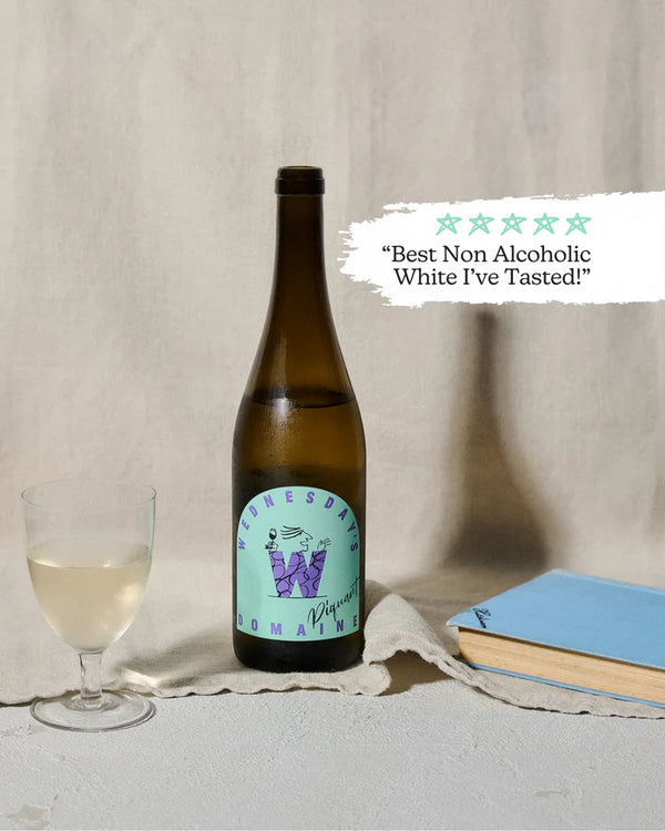 Wednesday's Domaine Piquant 0% White Wine